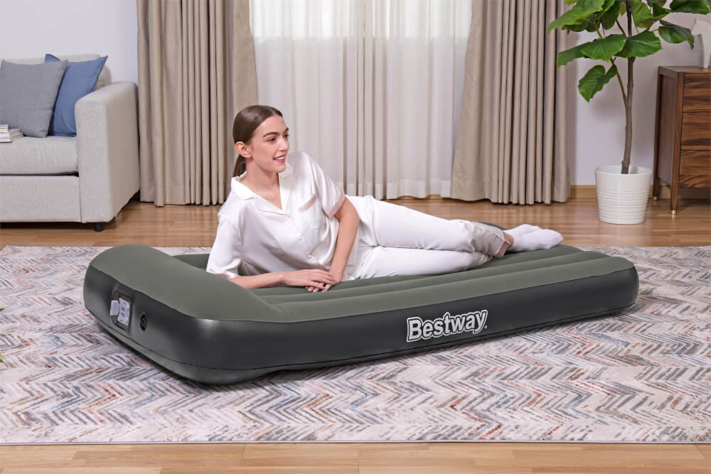 ที่นอนเป่าลม Bestway Tritech Airbed Twin Built-in Battery Pump 1.88m x 99cm x 30cm 